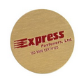 Etched Brass Corporate Identity Name Plate - Up to 3 Square Inches